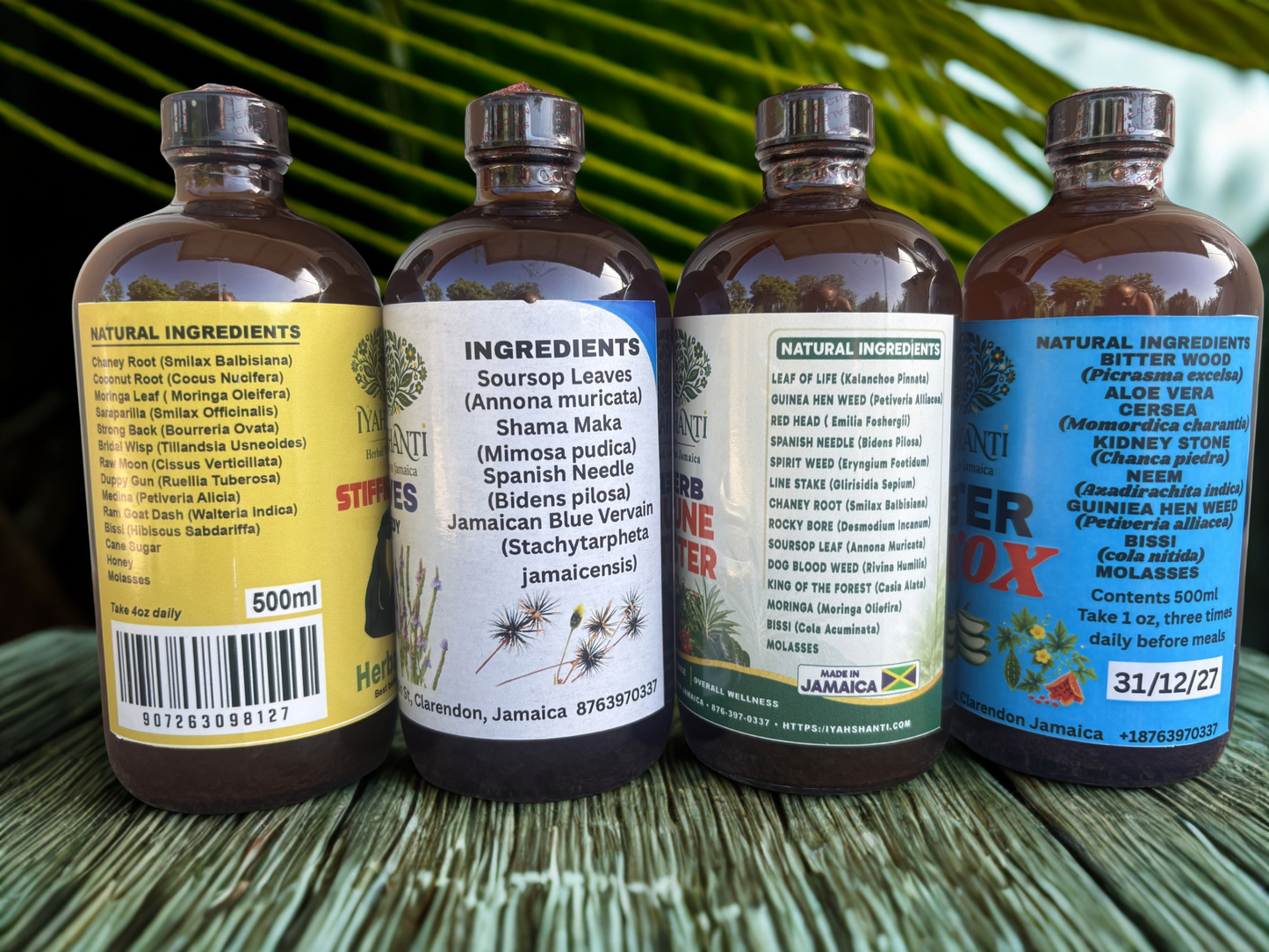 Miracle Combo in 500 ml Glass - 4 Bottles