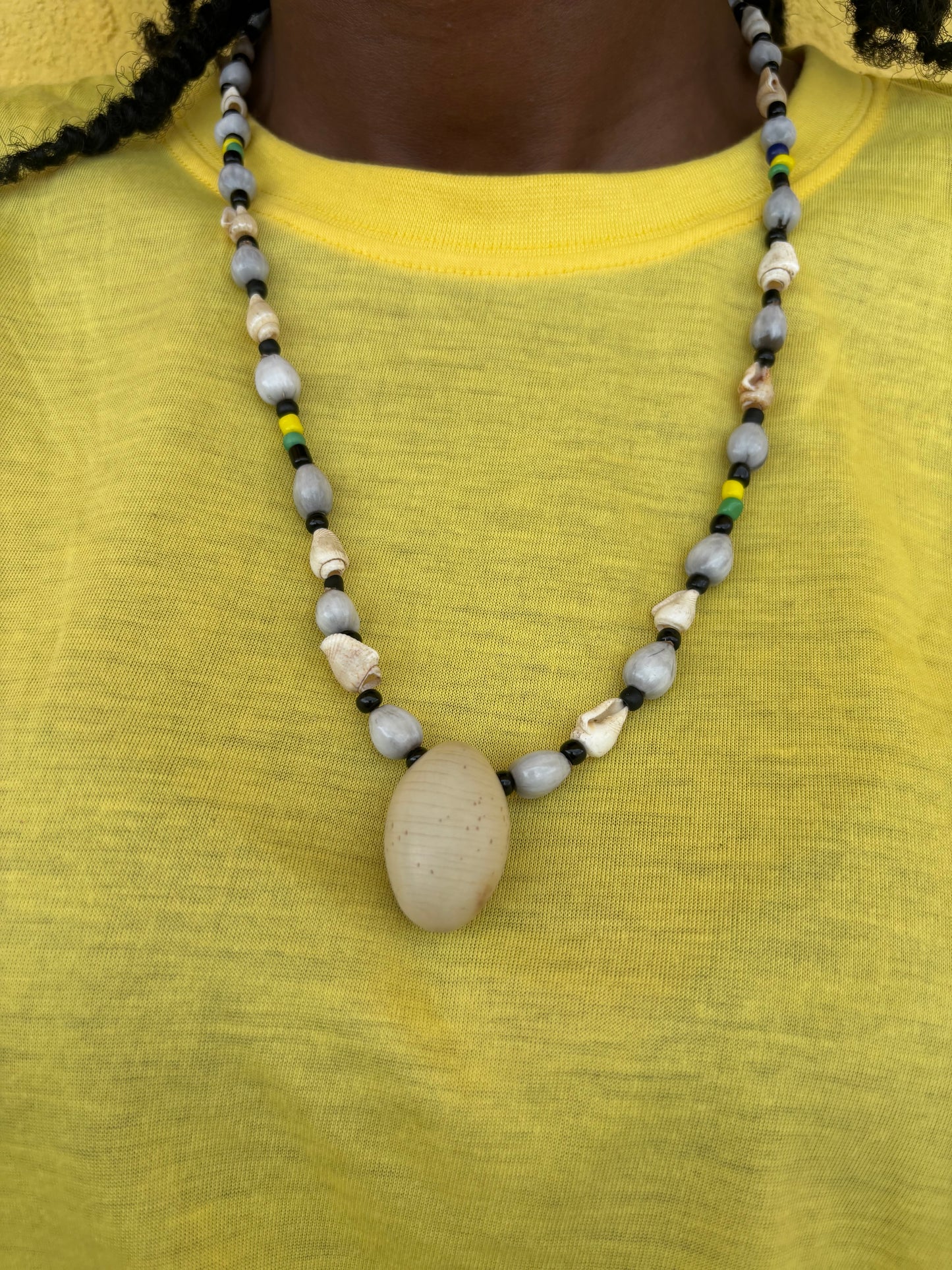 Nickel Seed Necklace- Charm of Fortune