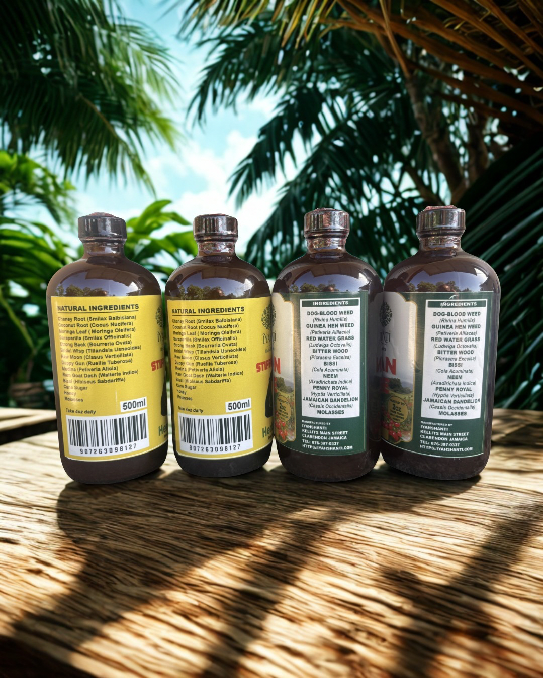 Fertility Combo in Glass - Four 500ml Bottles
