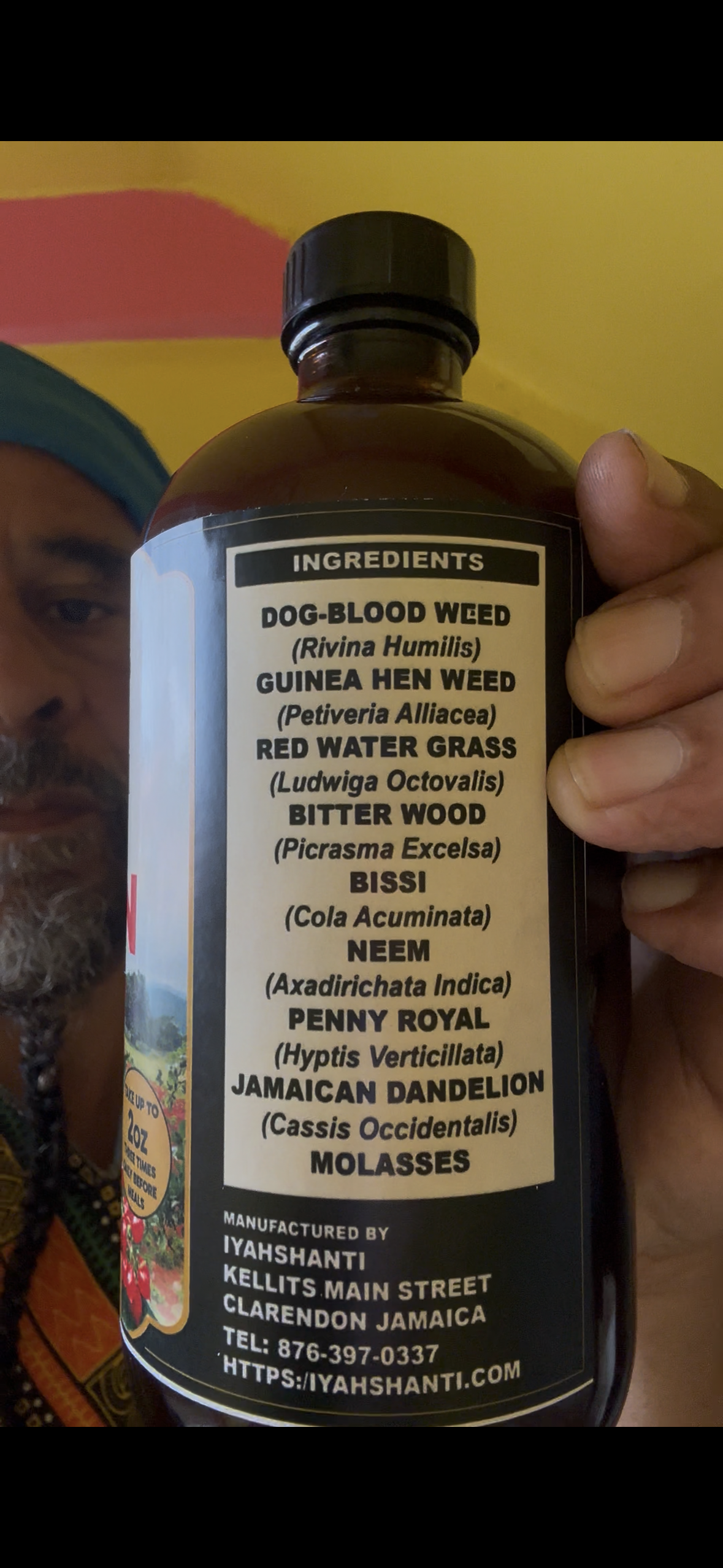 Glass Bottled Clean Tube Medicine 1 liter