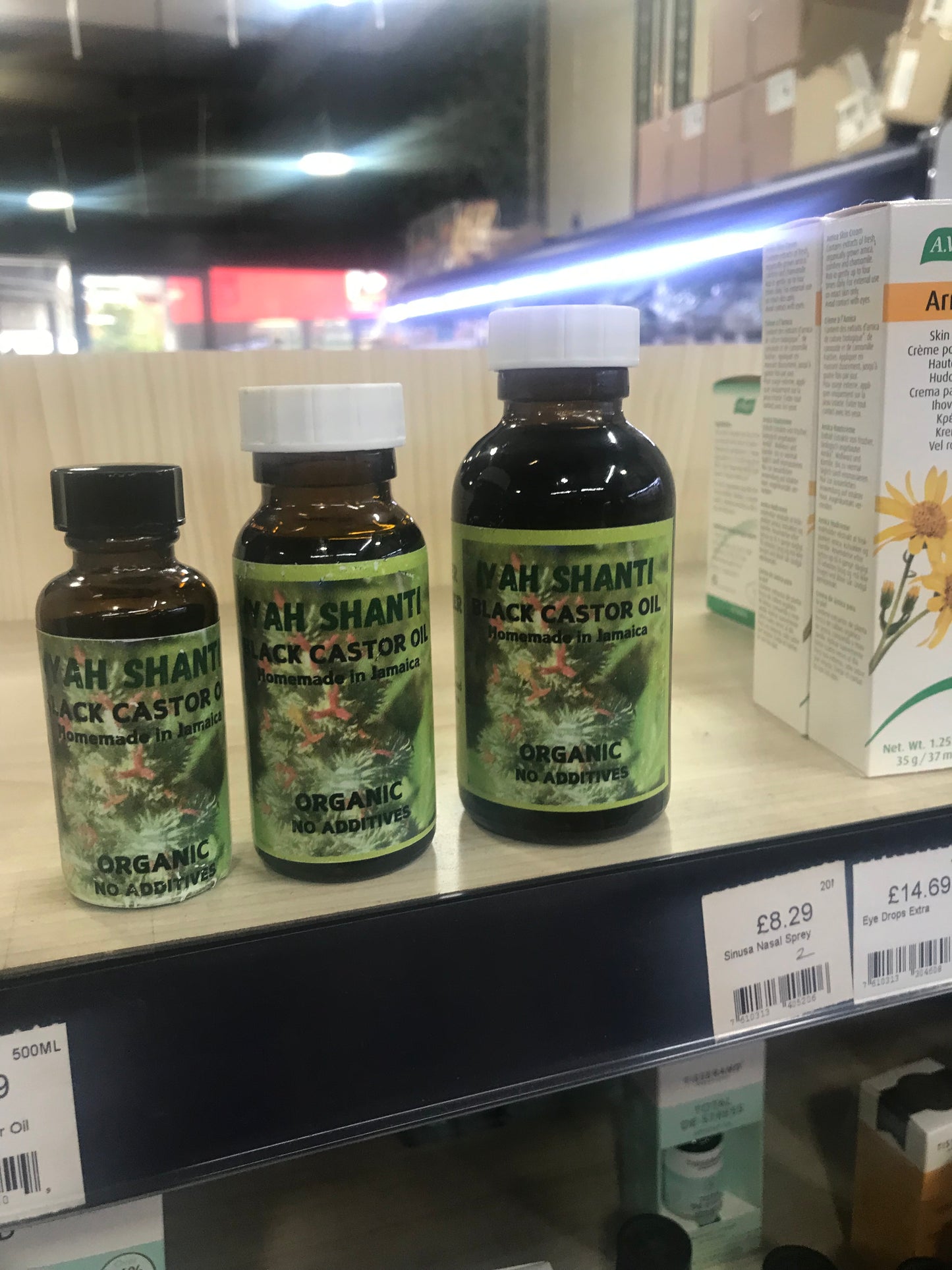 IYAHSHANTI 100% Pure Jamaican Black Castor Oil
