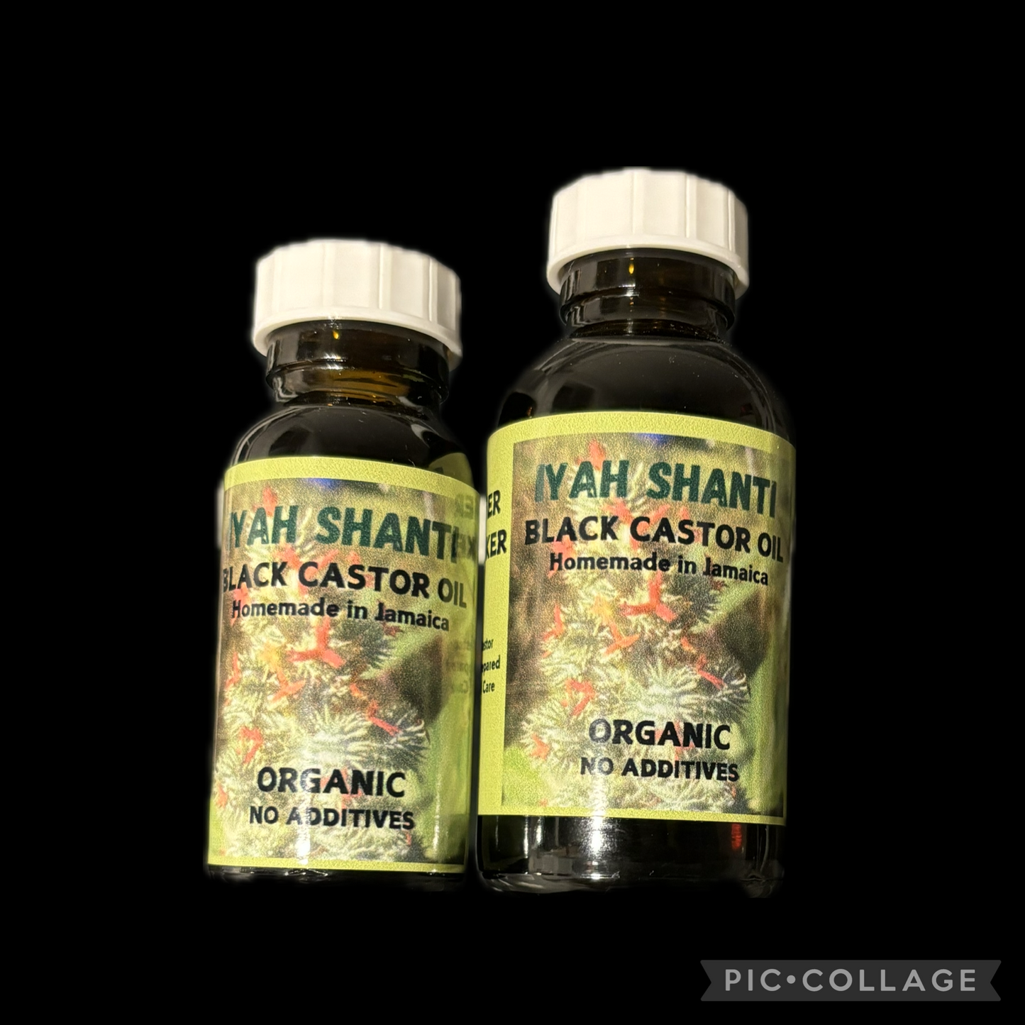 IYAHSHANTI 100% Pure Jamaican Black Castor Oil