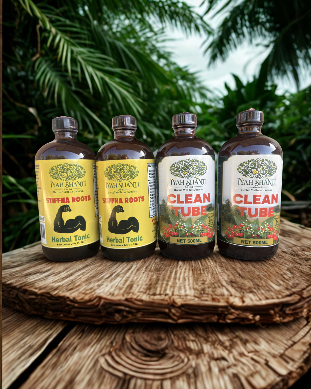 Fertility Combo in Glass - Four 500ml Bottles