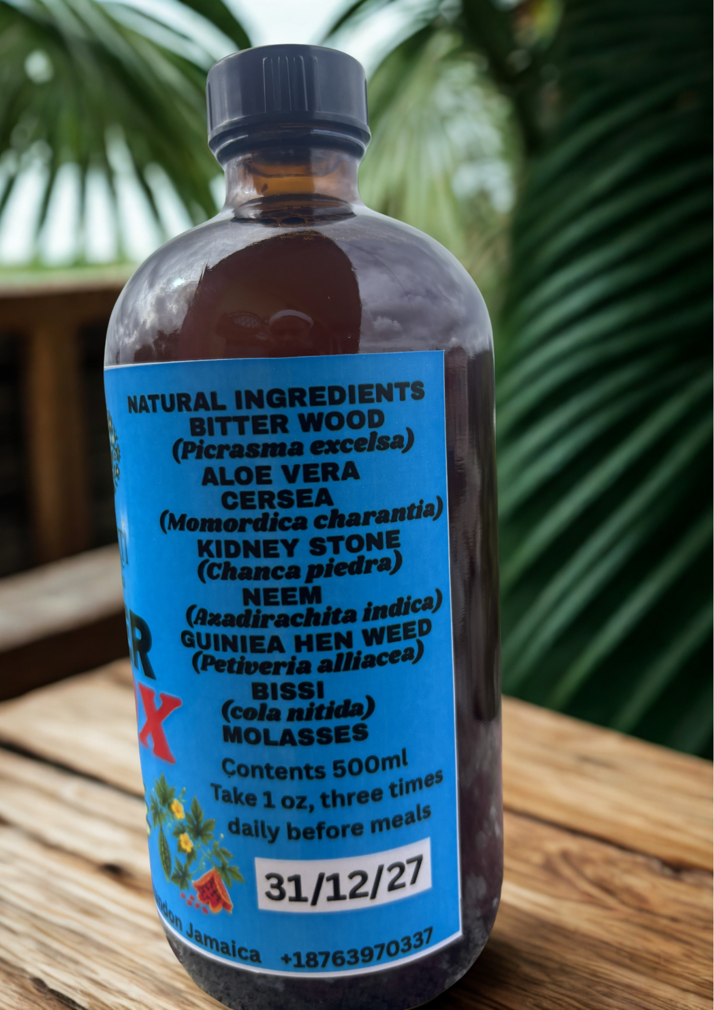 Glass Bottled Bitter Detox